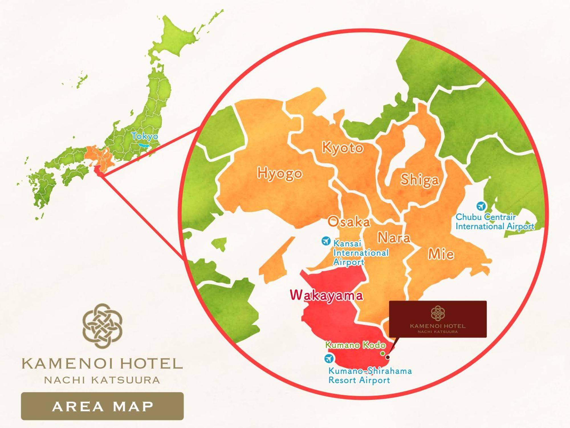 Kamenoi Hotel Nachi Katsuura Nachikatsuura Bagian luar foto